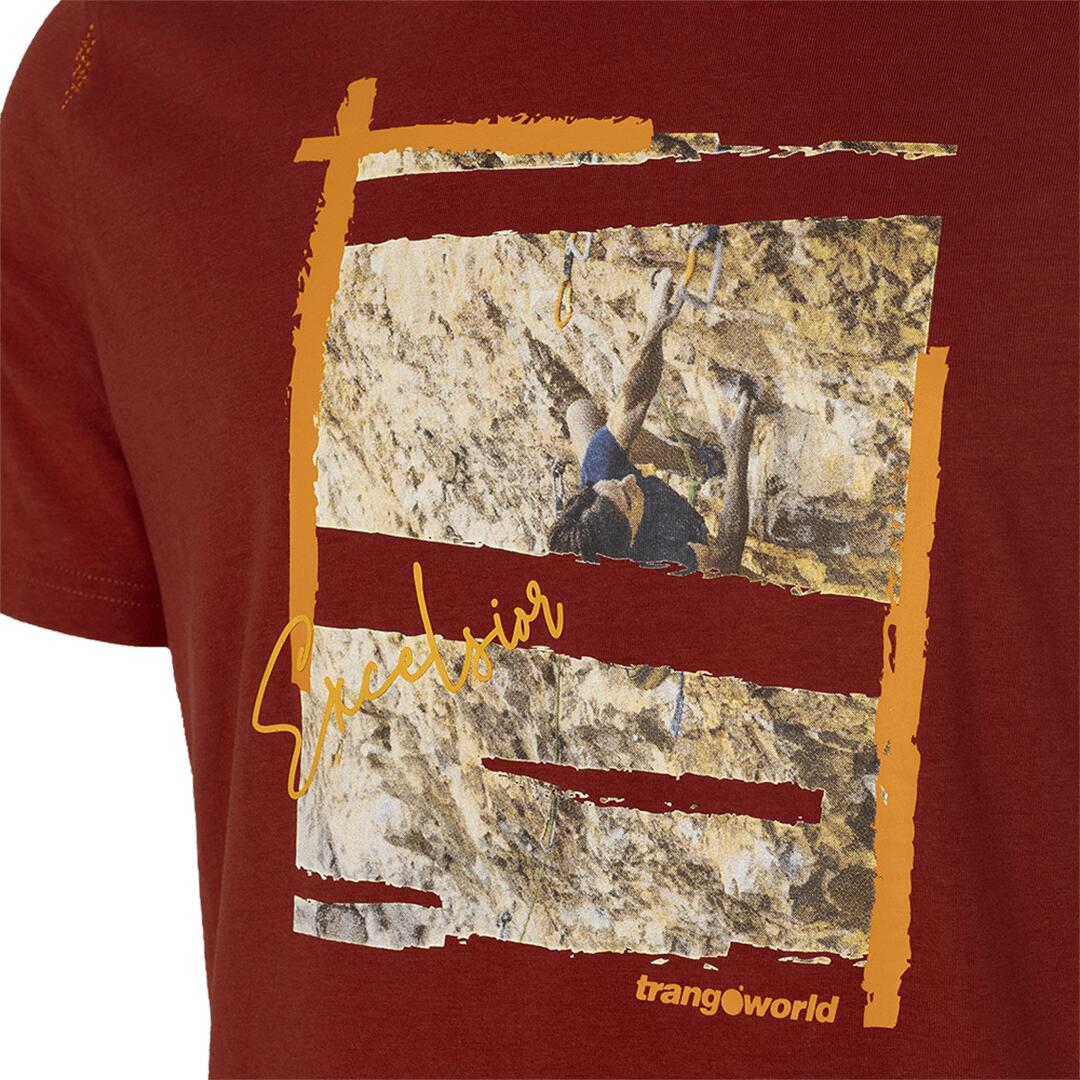 Camiseta para Hombre Trangoworld Excelsior Rojo 2/6