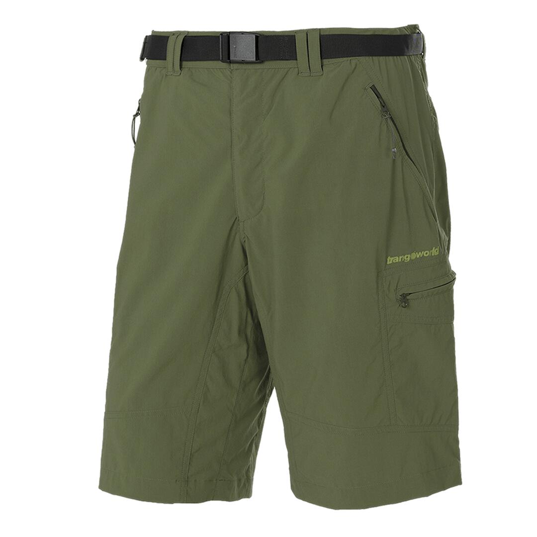 TRANGOWORLD Pantalones cortos para Hombre Trangoworld Brunner Verde protección UV+50