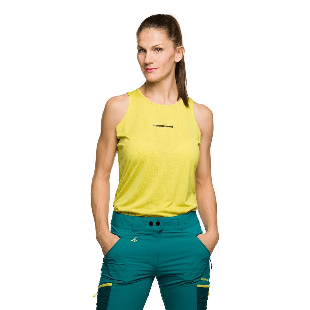 Camiseta para Mujer Trangoworld Tremorgio Amarillo 3/6