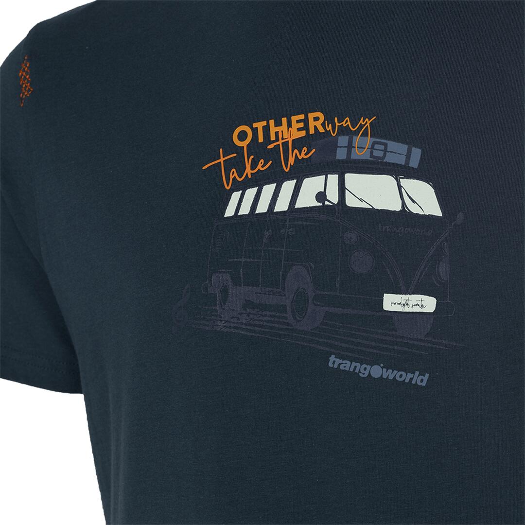 Camiseta para Hombre Trangoworld Moonlight Azul 2/6