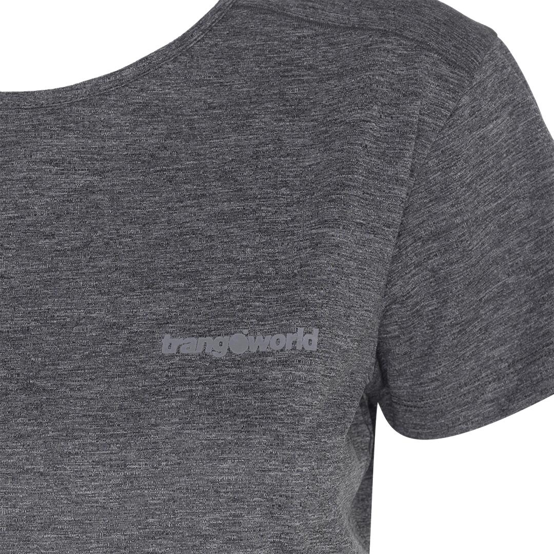 Camiseta para Mujer Trangoworld Rjavina Gris 2/6