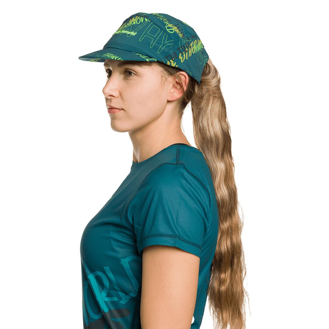 Camiseta de Trail Running para Mujer Trangoworld Laurel Azul 6/7