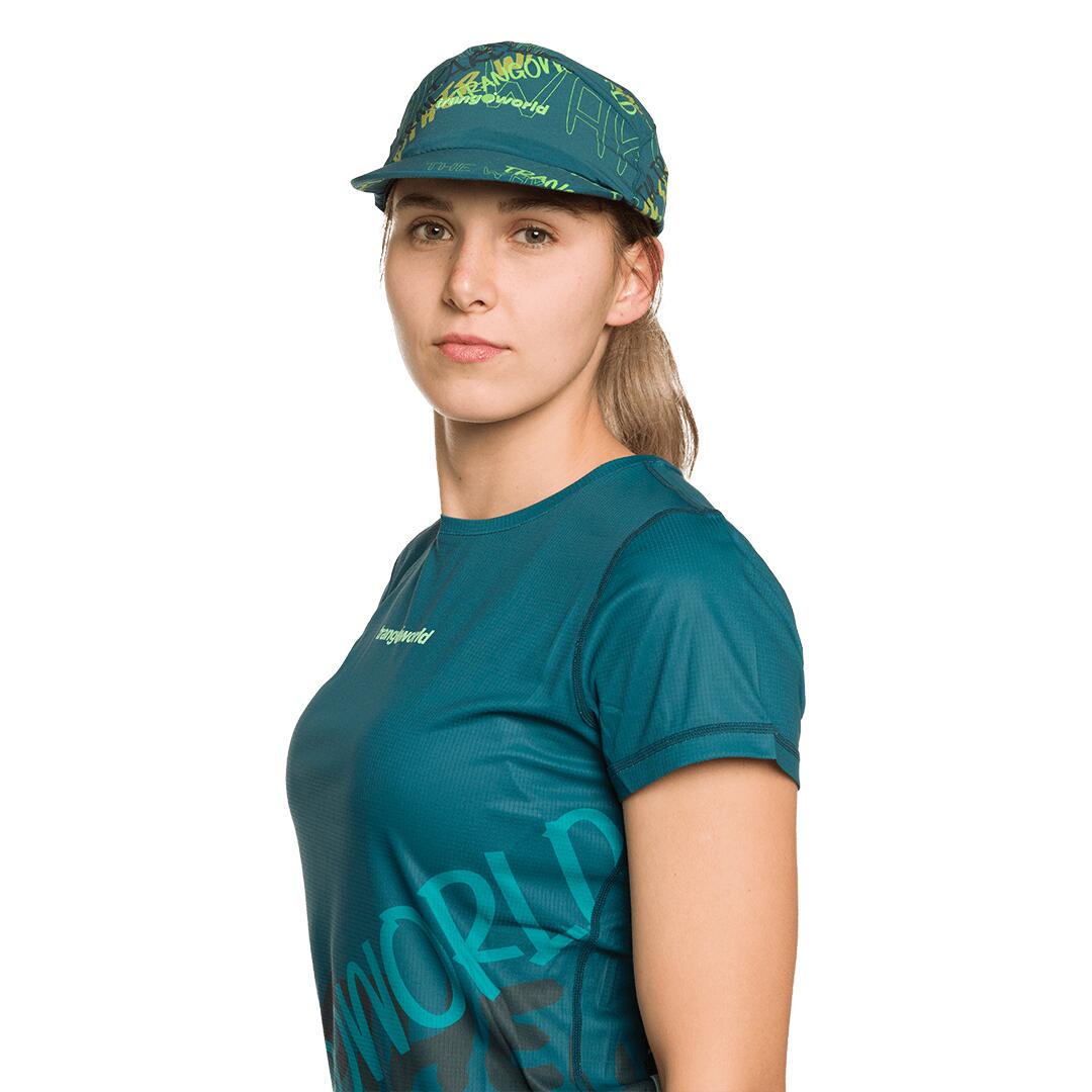 Camiseta de Trail Running para Mujer Trangoworld Laurel Azul 7/7