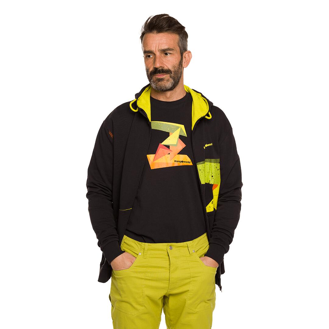 Chaqueta para Hombre Trangoworld Bigz Negro/Amarillo 5/7