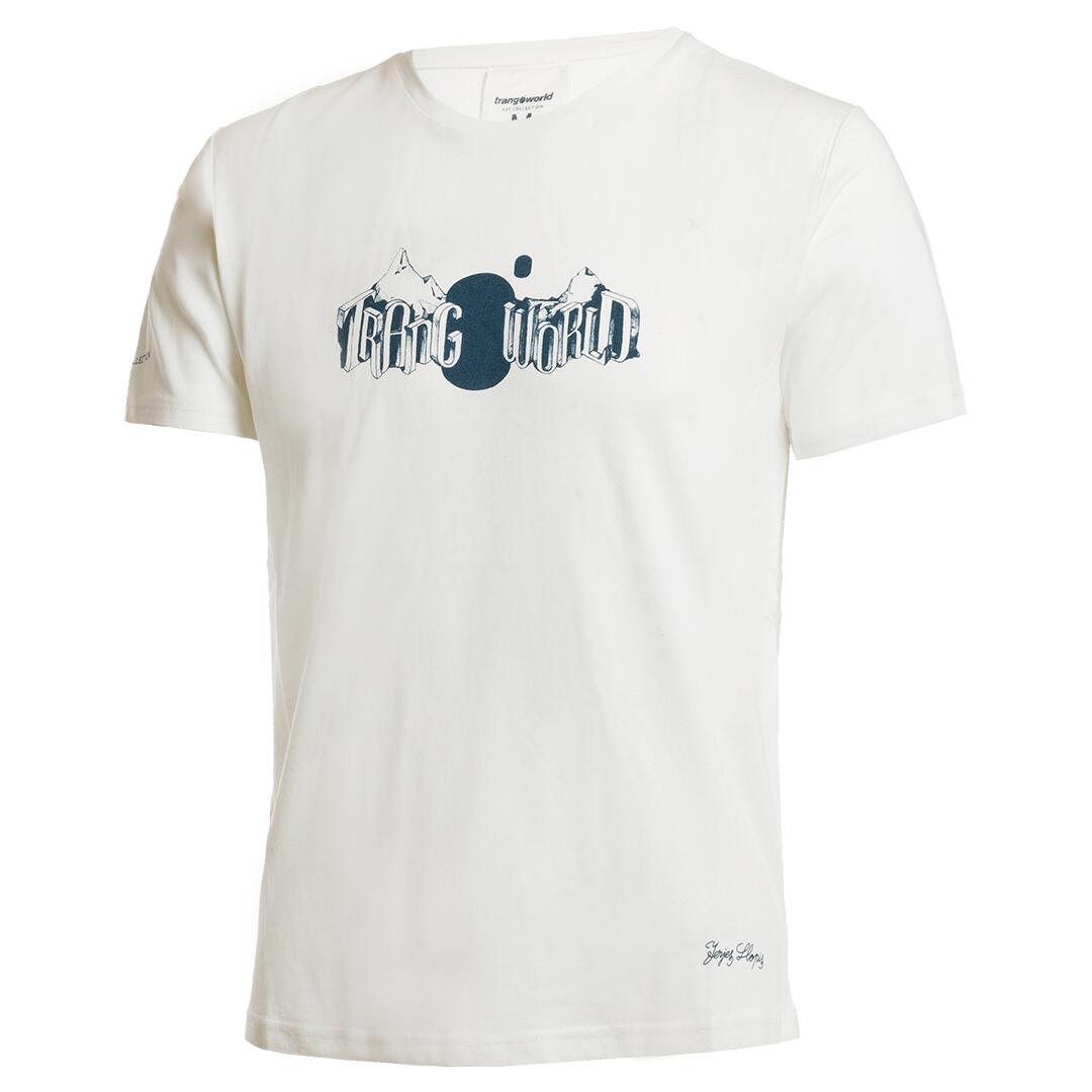 TRANGOWORLD Camiseta para Hombre Trangoworld Viento Gris