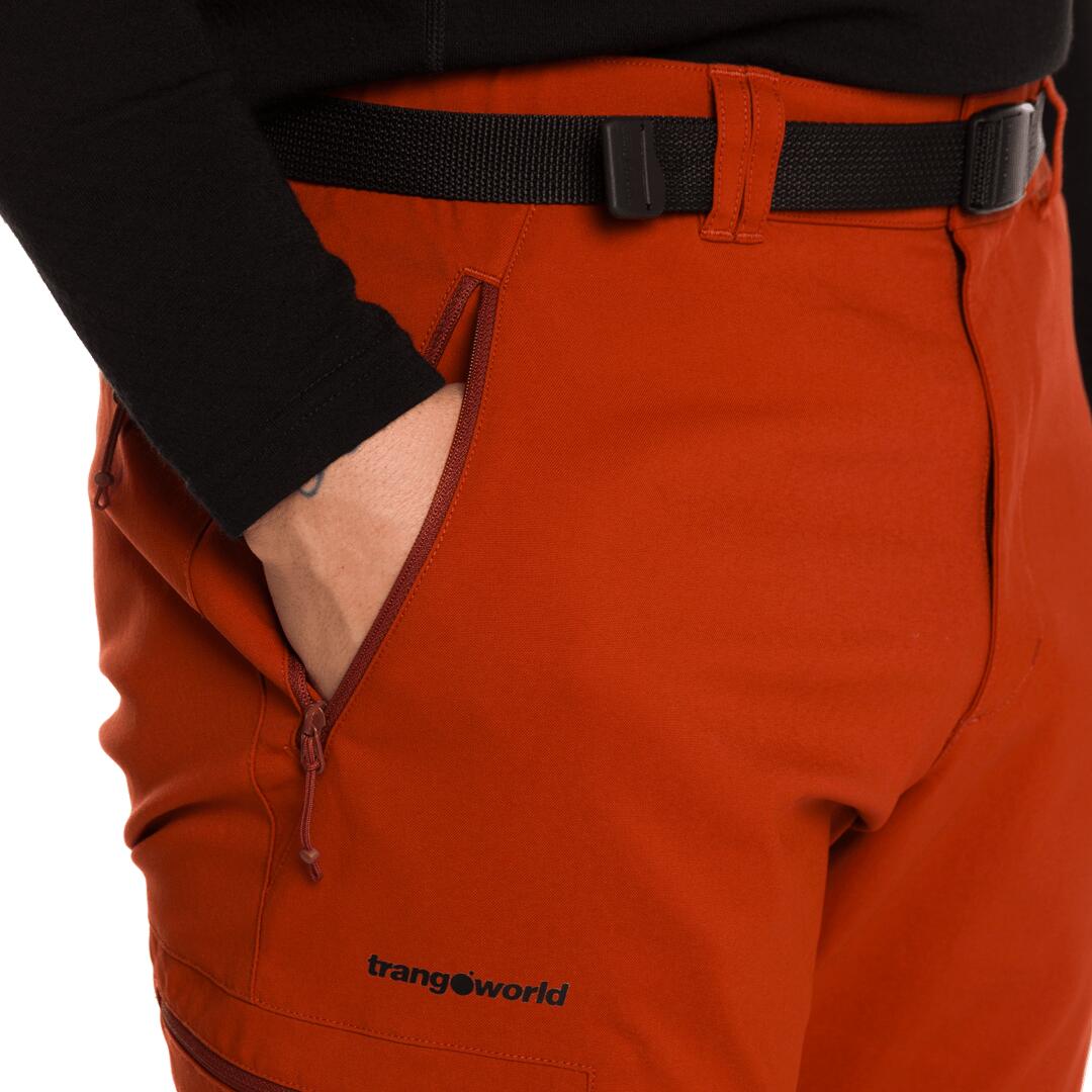 Pantalón para Hombre Trangoworld Risco Marrón 5/7