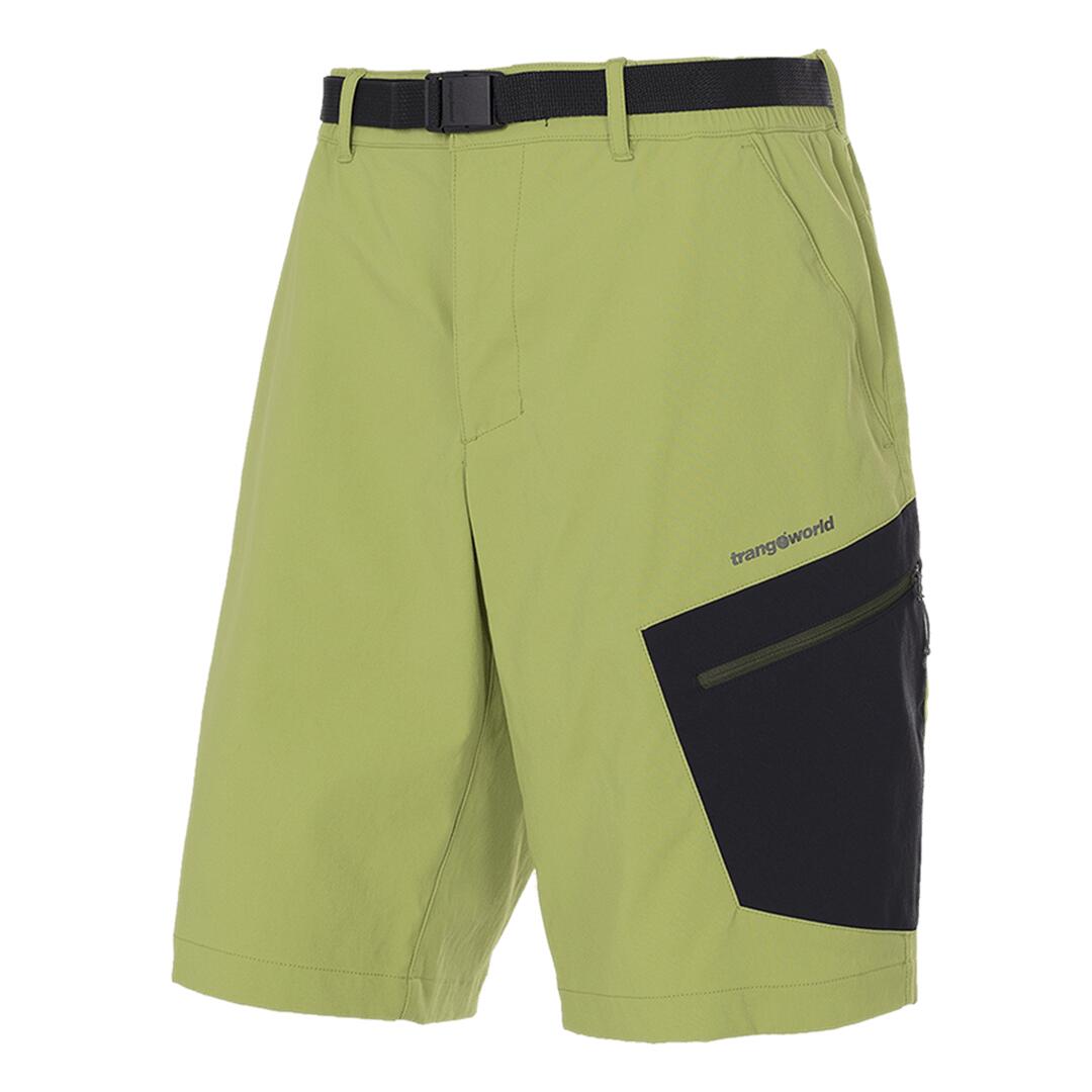 TRANGOWORLD Bermuda para Hombre Trangoworld Laruns sf Verde protección UV+50