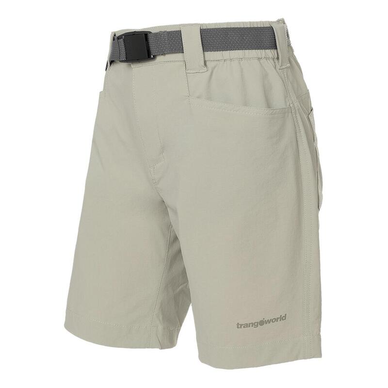 Pantalones cortos para niños Trangoworld Lalin sf Marrón/Gris protección UV+50