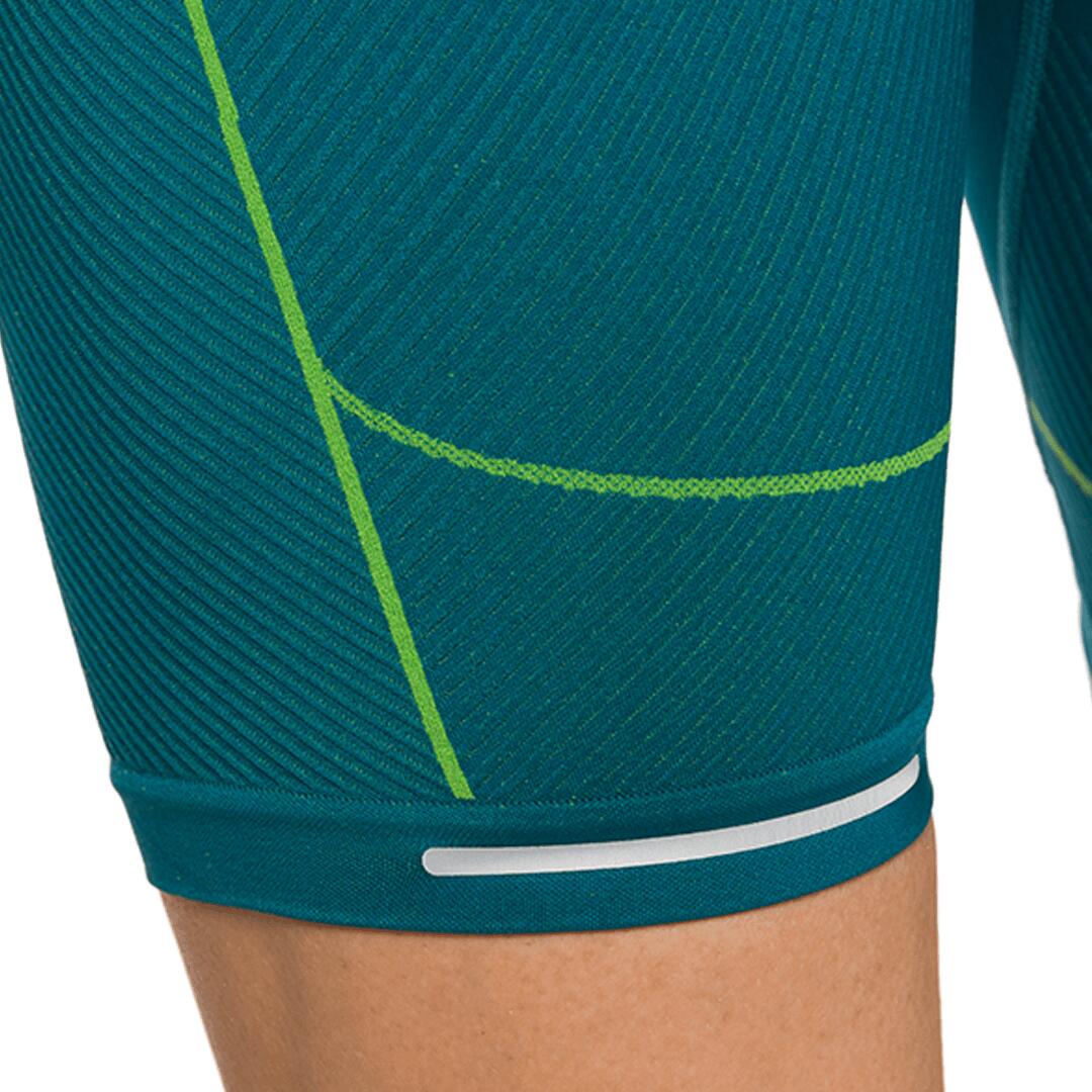 Pantalones cortos de Trail Running para Hombre Trangoworld Omex Azul/Verde 5/7