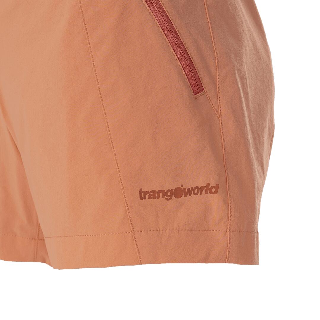 Pantalones cortos para Mujer Trangoworld Gorner Naranja/Gris 2/7