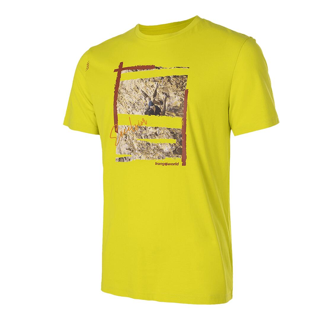 TRANGOWORLD Camiseta para Hombre Trangoworld Excelsior Amarillo