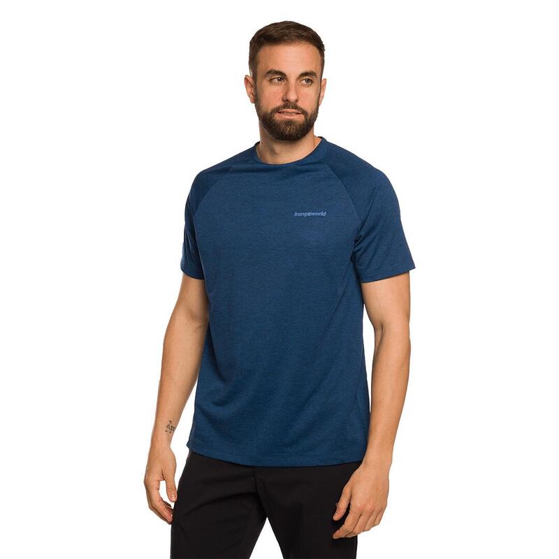 Camiseta para Hombre Trangoworld Bibane Azul protección UV+30