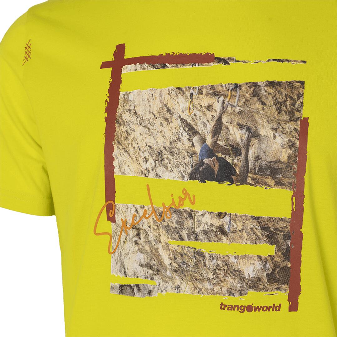 Camiseta para Hombre Trangoworld Excelsior Amarillo 2/6
