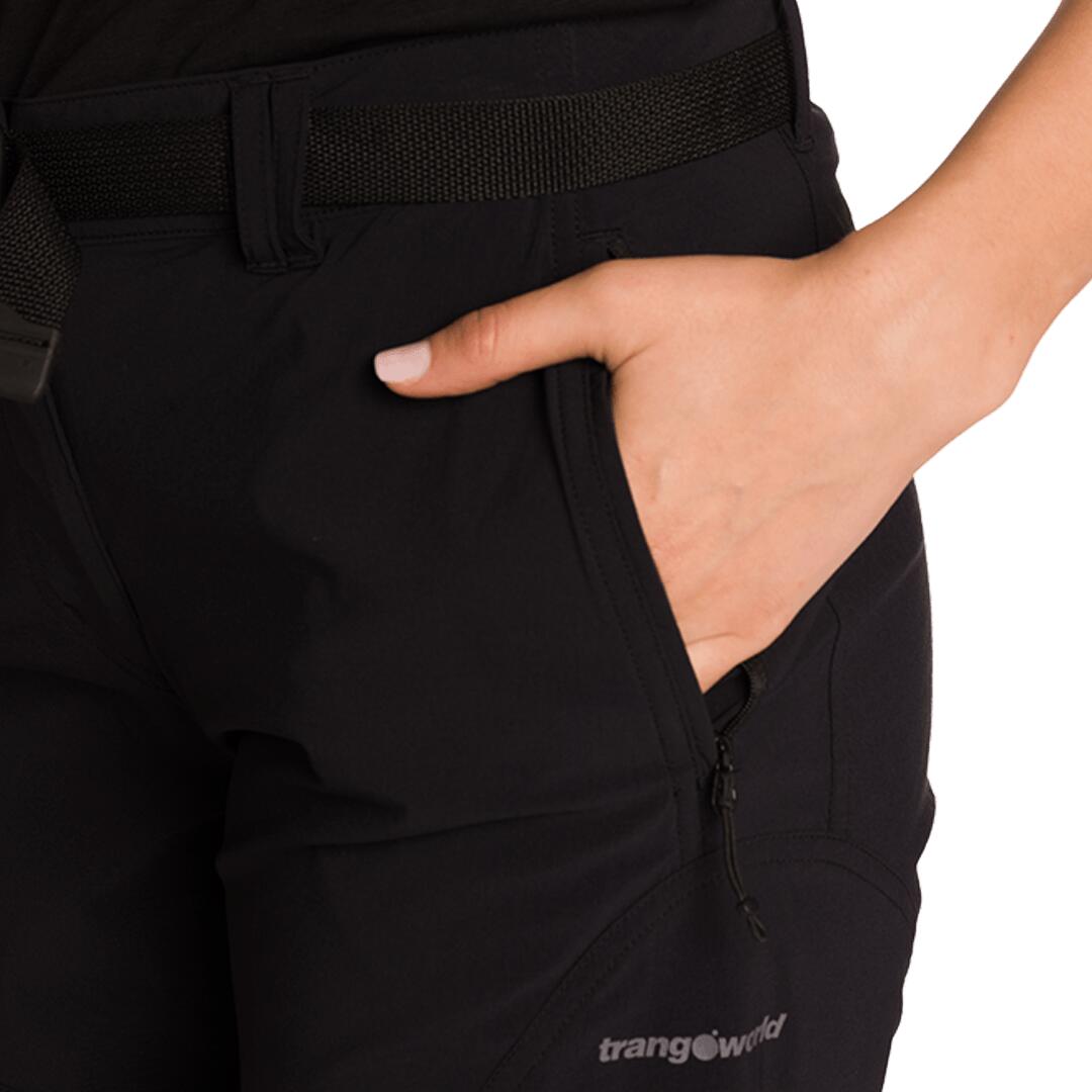 Pantalones cortos para Mujer Trangoworld Assy sf Negro 5/7