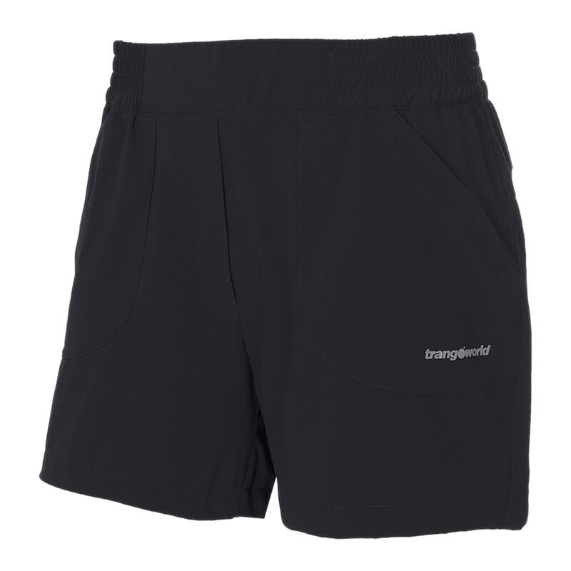 Pantalones cortos para Mujer Trangoworld Aresta Negro protección UV+50