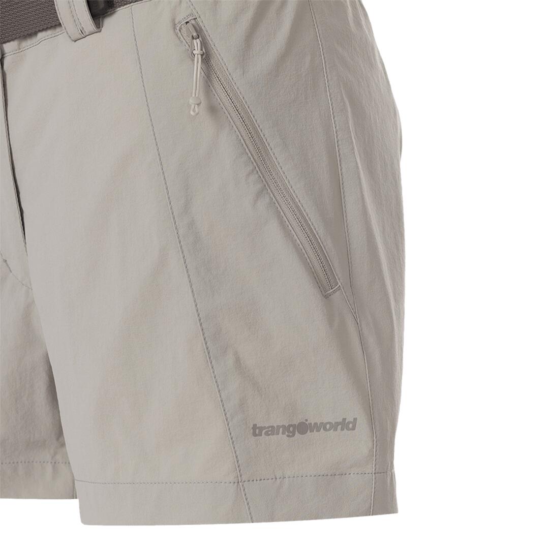 Pantalones cortos para Mujer Trangoworld Gorner Marrón/Gris 2/6