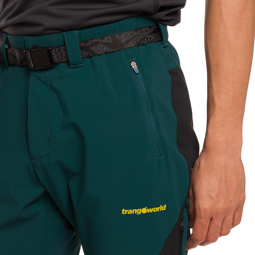 Pantalón para Hombre Trangoworld Muley th Verde/Negro/Naranja 5/7