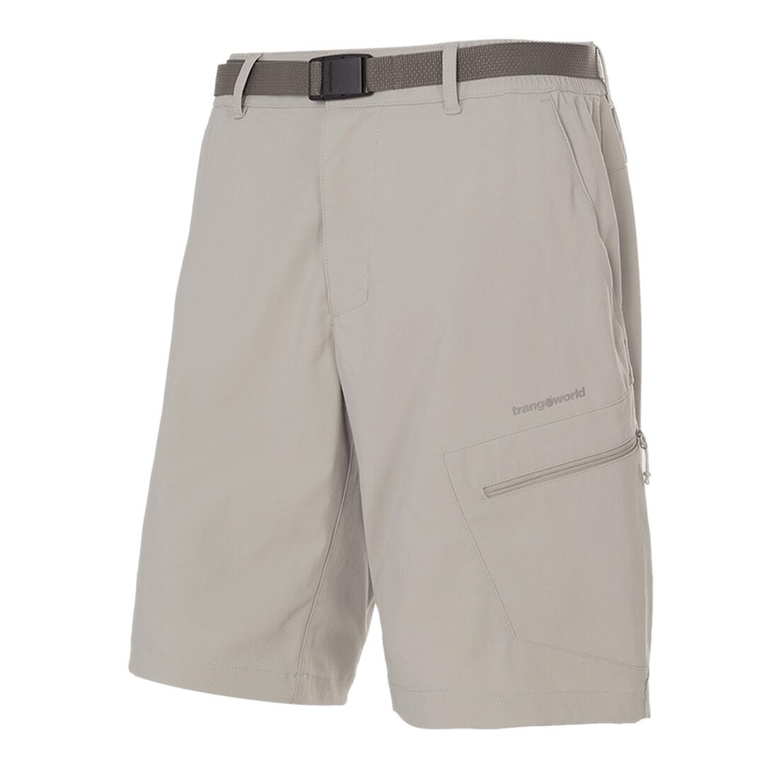 TRANGOWORLD Bermuda para Hombre Trangoworld Laruns sf Marrón/Negro/Gris protección UV+50