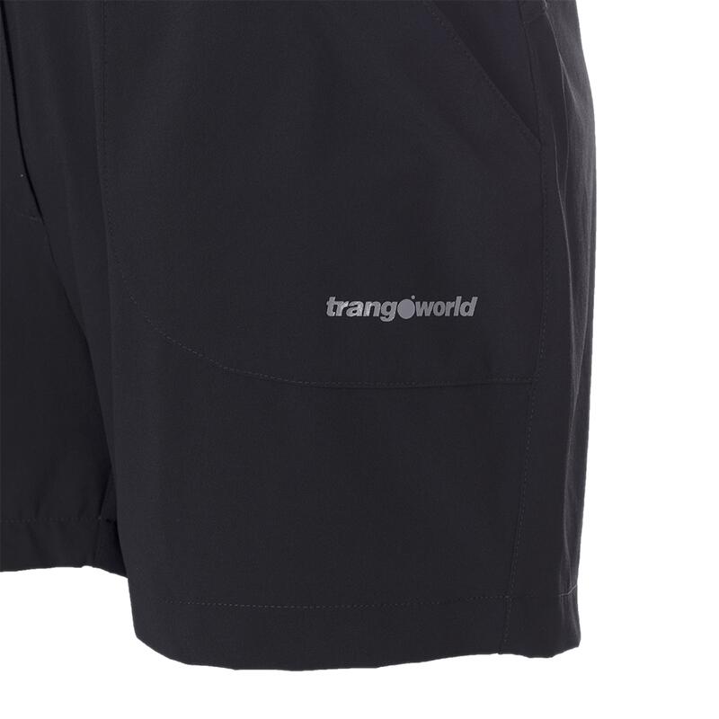 Pantalones cortos para Mujer Trangoworld Aresta Negro protección UV+50