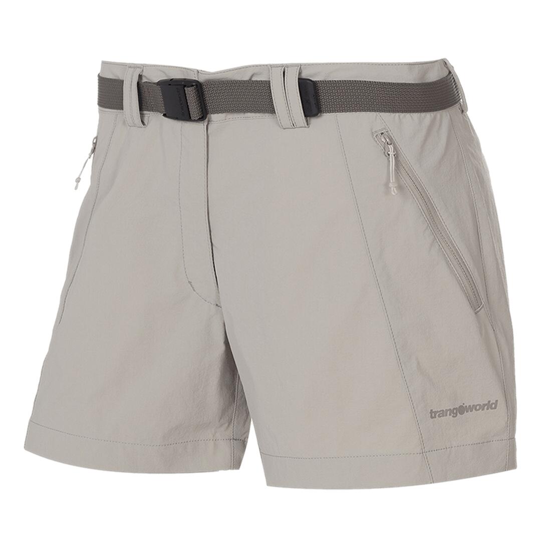 TRANGOWORLD Pantalones cortos para Mujer Trangoworld Gorner Marrón/Gris protección UV+50