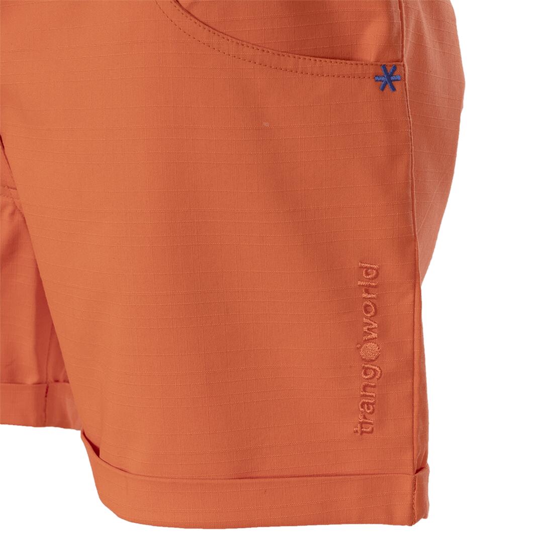 Pantalones cortos para Mujer Trangoworld Gemona Naranja/Azul/Negro 2/3