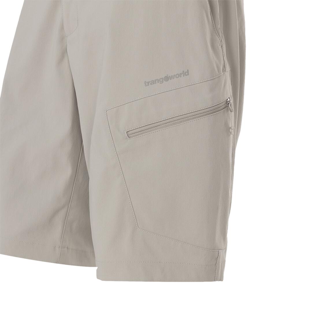 Bermuda para Hombre Trangoworld Laruns sf Marrón/Negro/Gris 2/7
