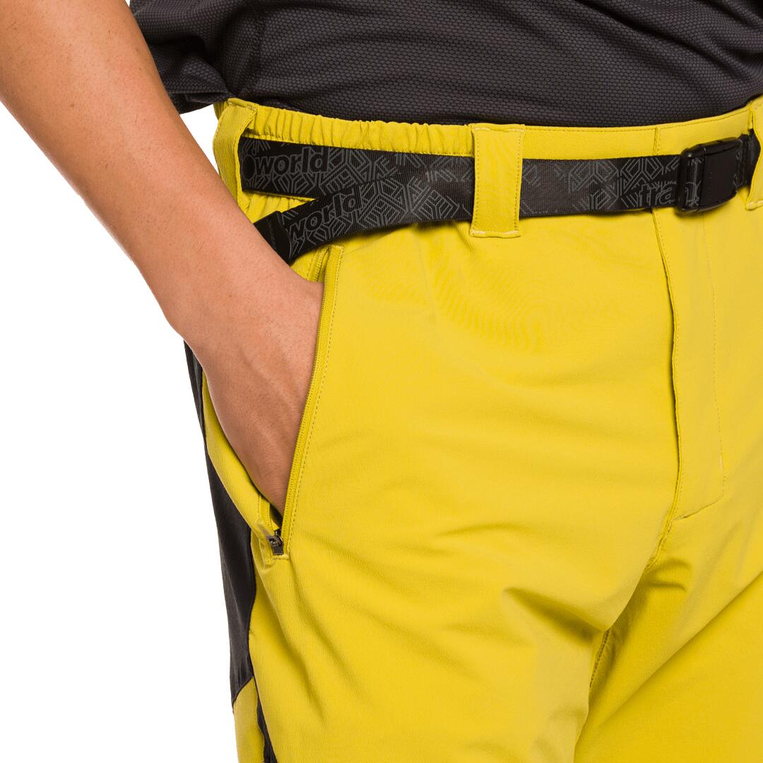 Pantalón para Hombre Trangoworld Muley th Amarillo/Negro/Negro 5/7