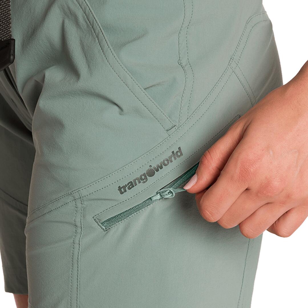 Pantalones cortos para Mujer Trangoworld Yittu sf Gris 6/7