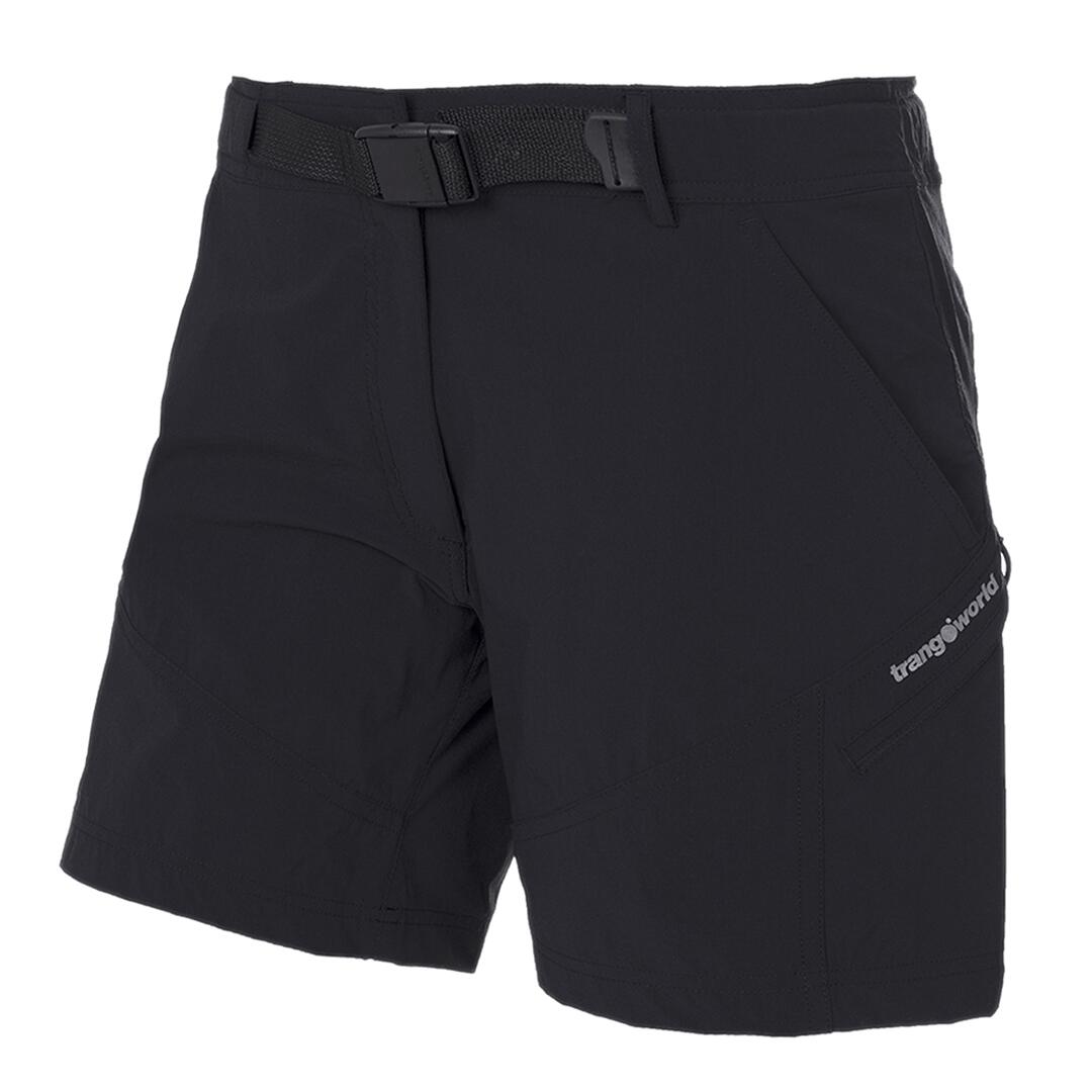 TRANGOWORLD Pantalones cortos para Mujer Trangoworld Yittu sf Negro protección UV+50