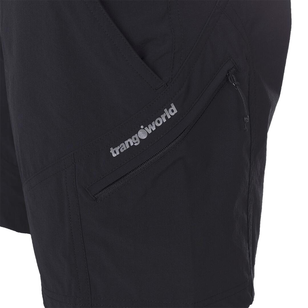 Pantalones cortos para Mujer Trangoworld Yittu sf Negro protección UV+50 2/6