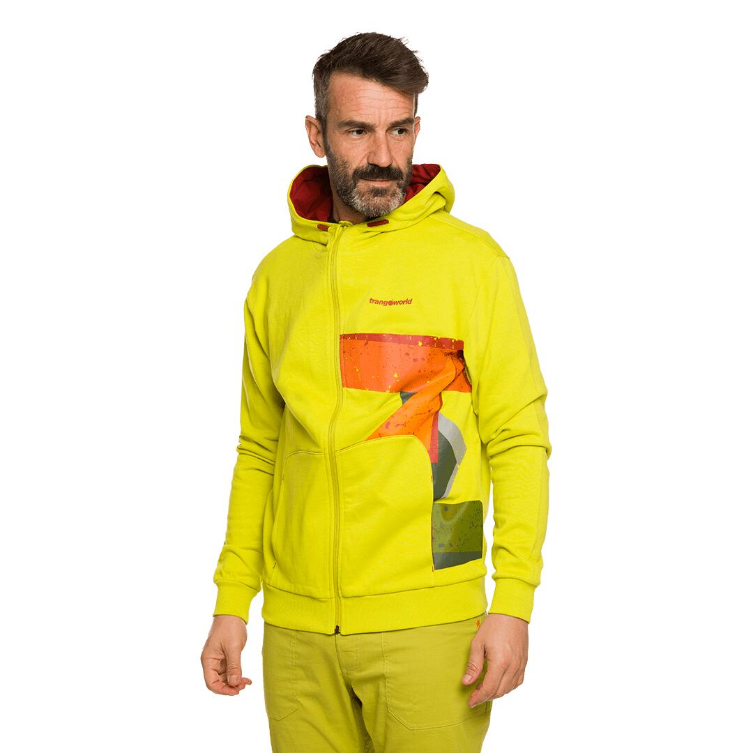 Chaqueta para Hombre Trangoworld Bigz Amarillo/Rojo 3/7