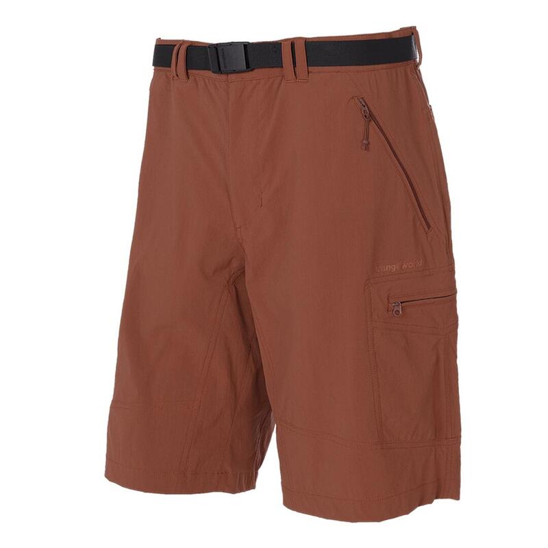 Pantalones cortos para Hombre Trangoworld Brunner Marrón protección UV+50