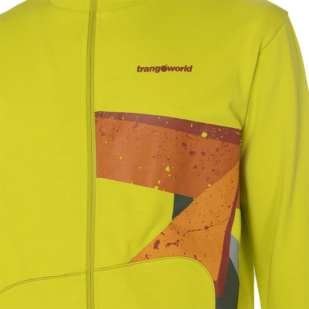 Chaqueta para Hombre Trangoworld Bigz Amarillo/Rojo 2/7
