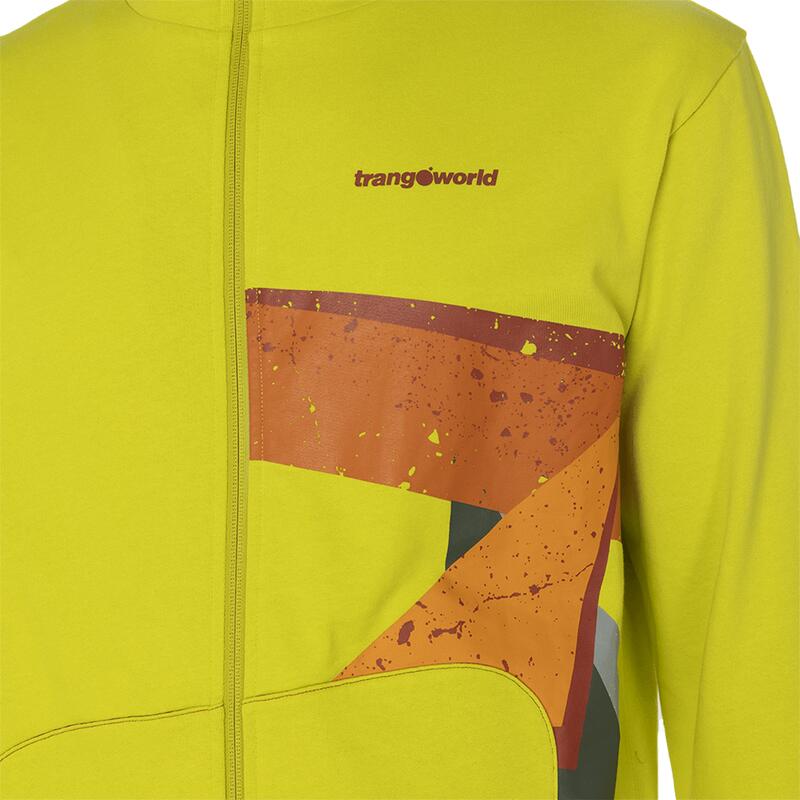 Chaqueta para Hombre Trangoworld Bigz Amarillo/Rojo