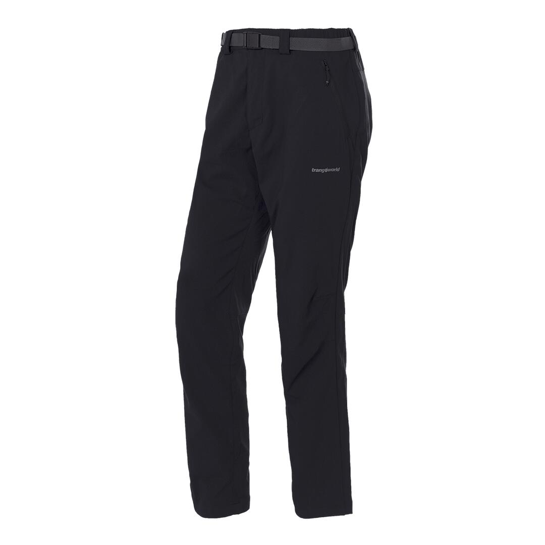 TRANGOWORLD Pantalón para Hombre Trangoworld Abisko sf Negro protección UV+50