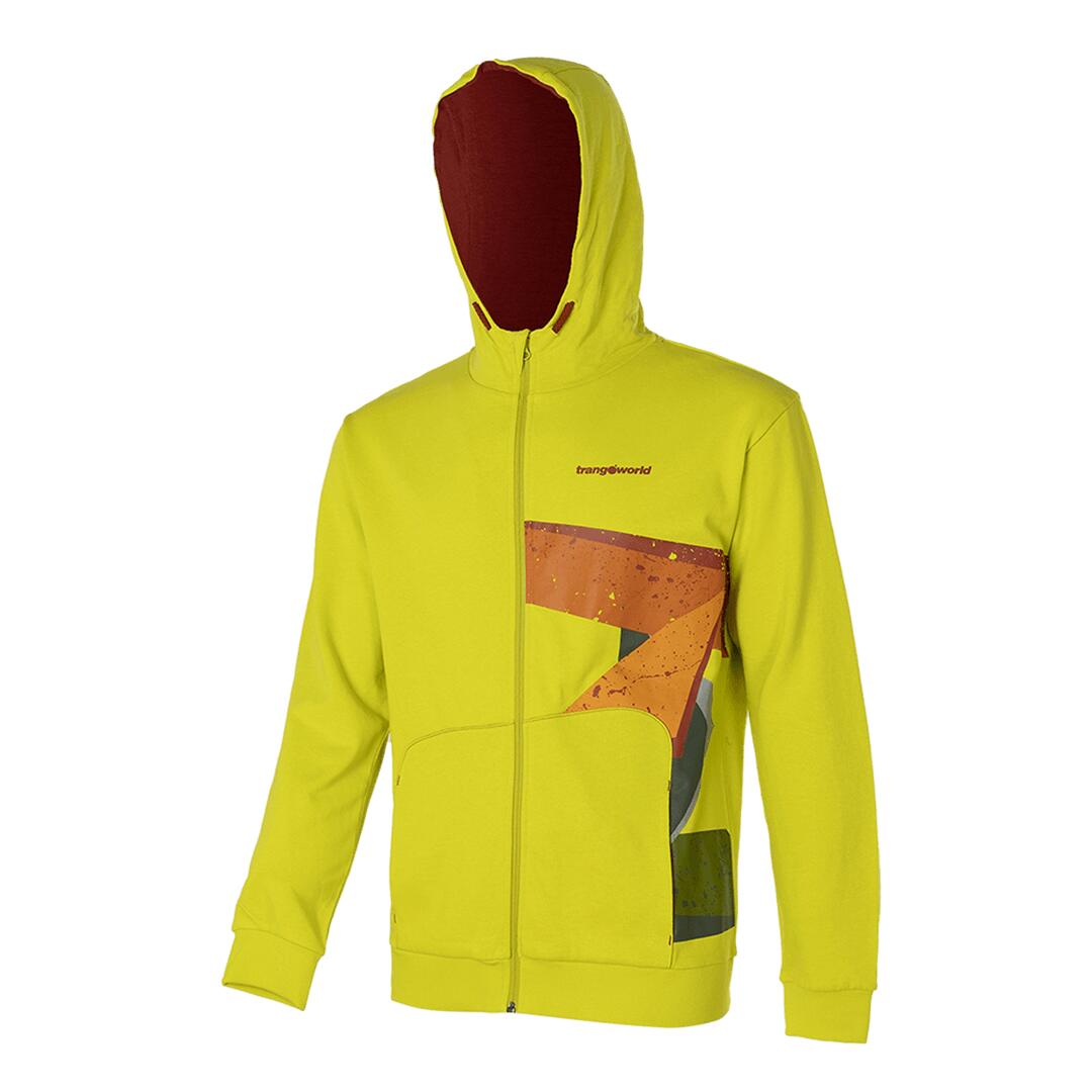 TRANGOWORLD Chaqueta para Hombre Trangoworld Bigz Amarillo/Rojo