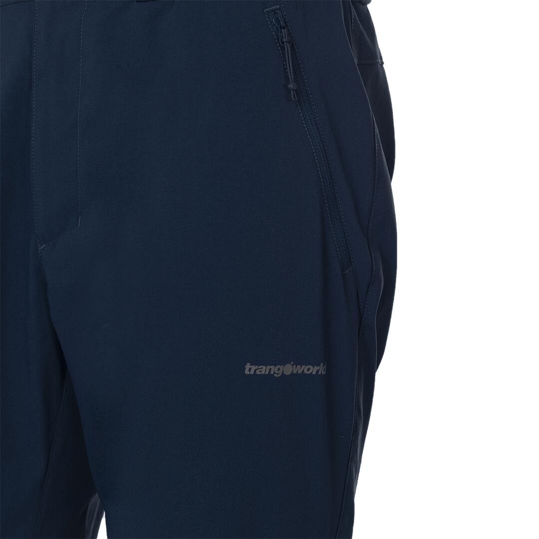 Pantalón para Hombre Trangoworld Abisko sf Azul protección UV+50 2/7
