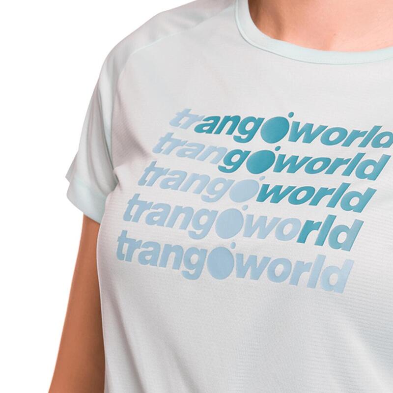 Camiseta para Mujer Trangoworld Ohrid Azul protección UV+30