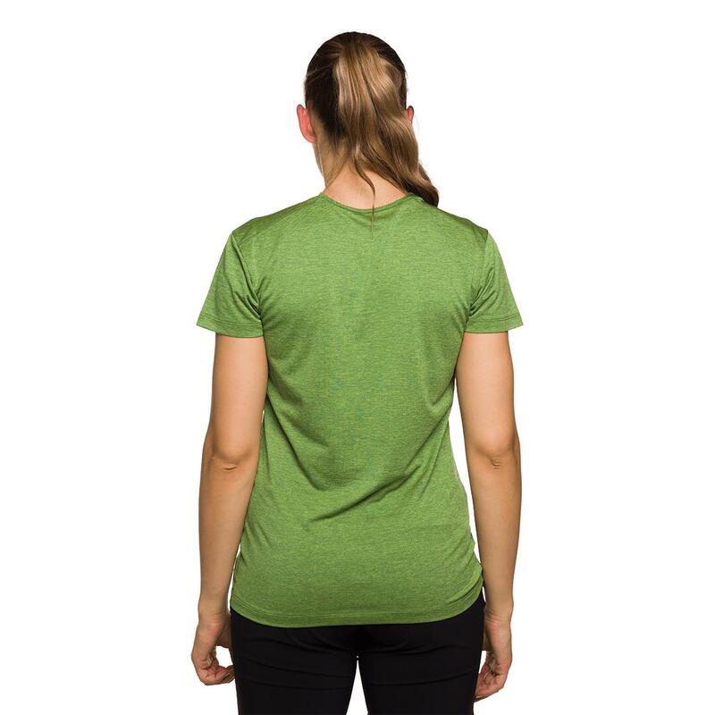 Camiseta para Mujer Trangoworld Rjavina Amarillo protección UV+30