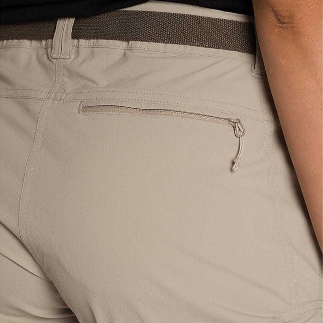 Pantalones cortos para Mujer Trangoworld Assy sf Marrón/Gris 5/7