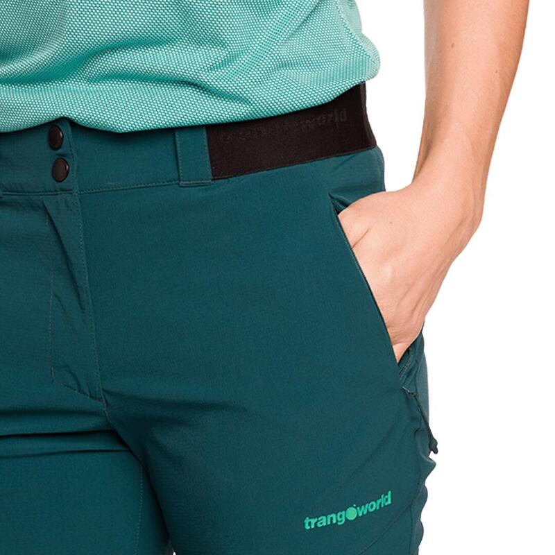 Pantalón para Mujer Trangoworld Balmaz Verde protección UV+30