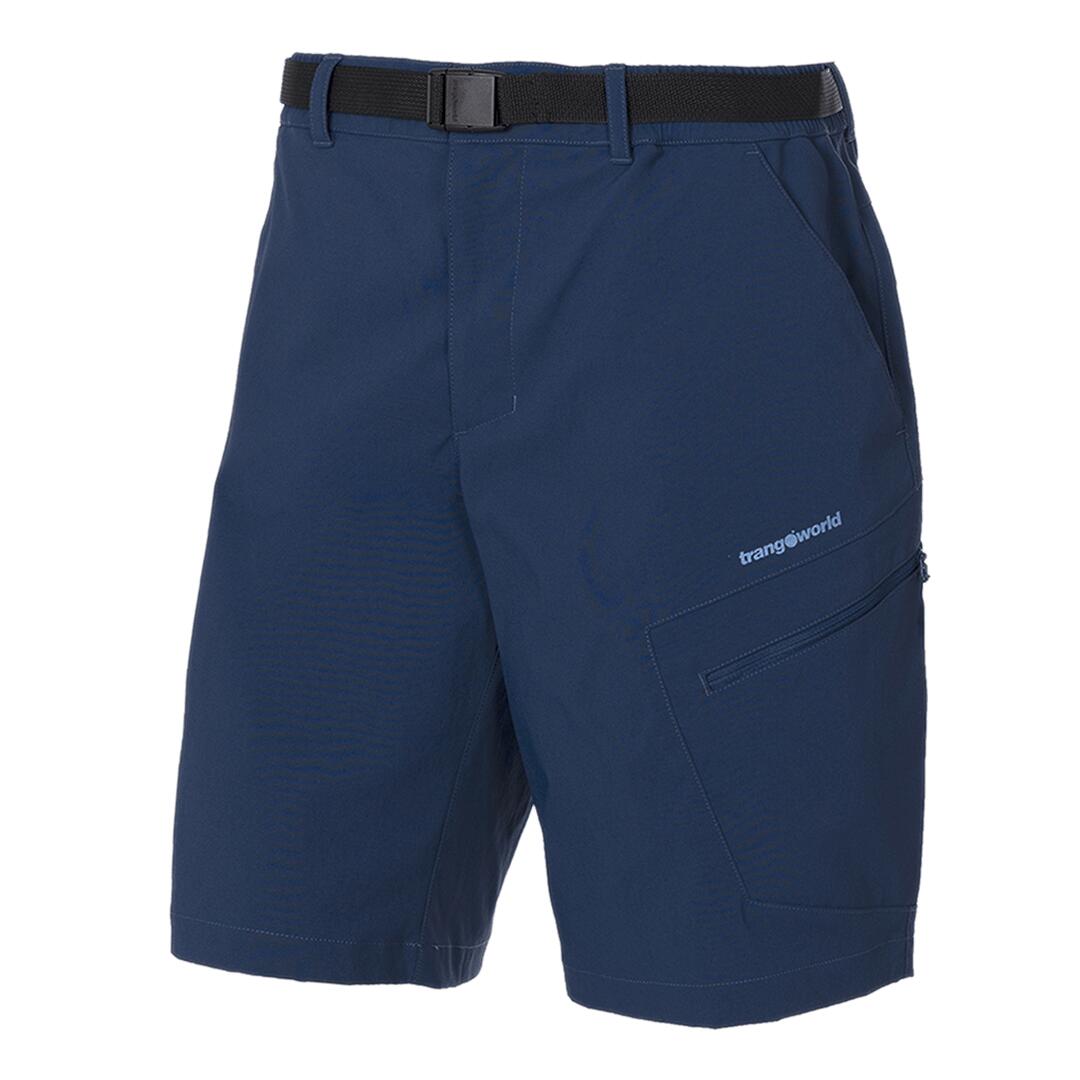 TRANGOWORLD Bermuda para Hombre Trangoworld Laruns sf Azul protección UV+50