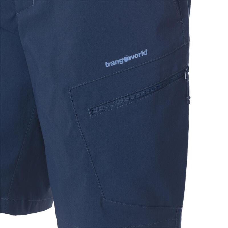 Pantalón corto para Hombre Trangoworld Laruns sf Azul protección UV+50