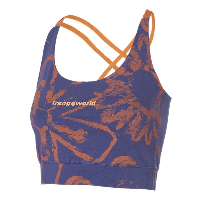 Camiseta sin mangas para Mujer Trangoworld Noosa Azul