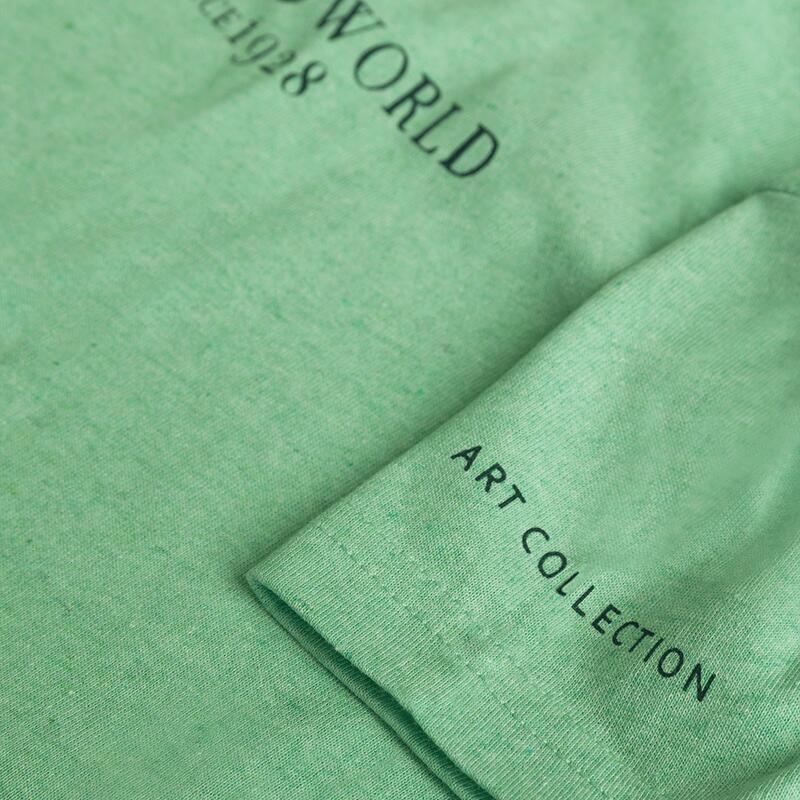 Camiseta de manga corta para Mujer Trangoworld Pinea Verde