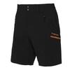 Pantalón corto para Hombre Trangoworld Stuor Negro/Negro/Naranja protección UV+