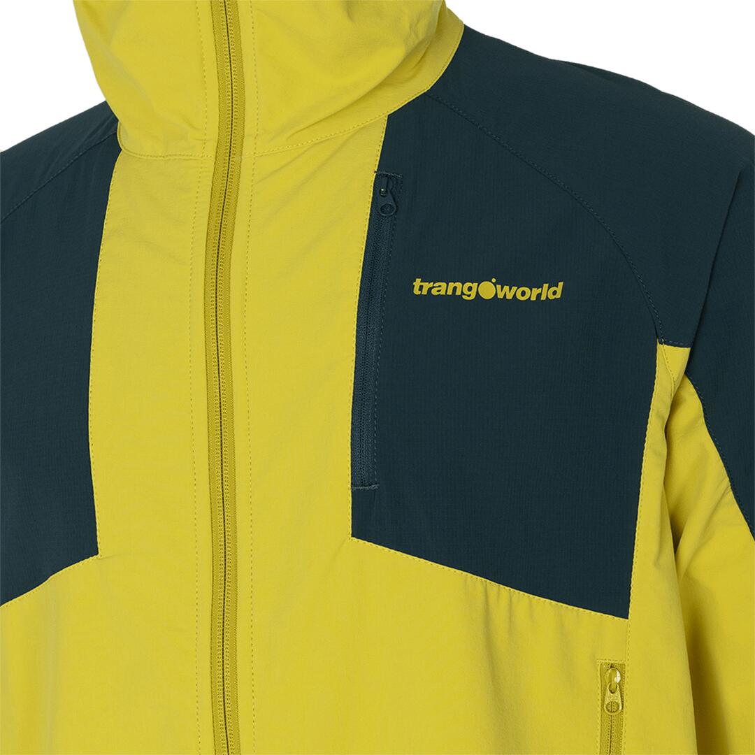 Softshell para Hombre Trangoworld Eighe Amarillo/Verde 2/7