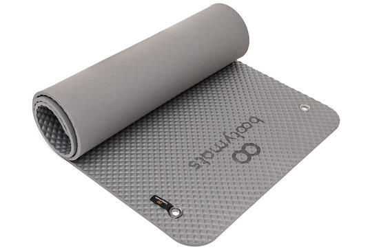 Materassini di grandi dimensioni per Pilates. Misure: 180x60 cm. Grigio