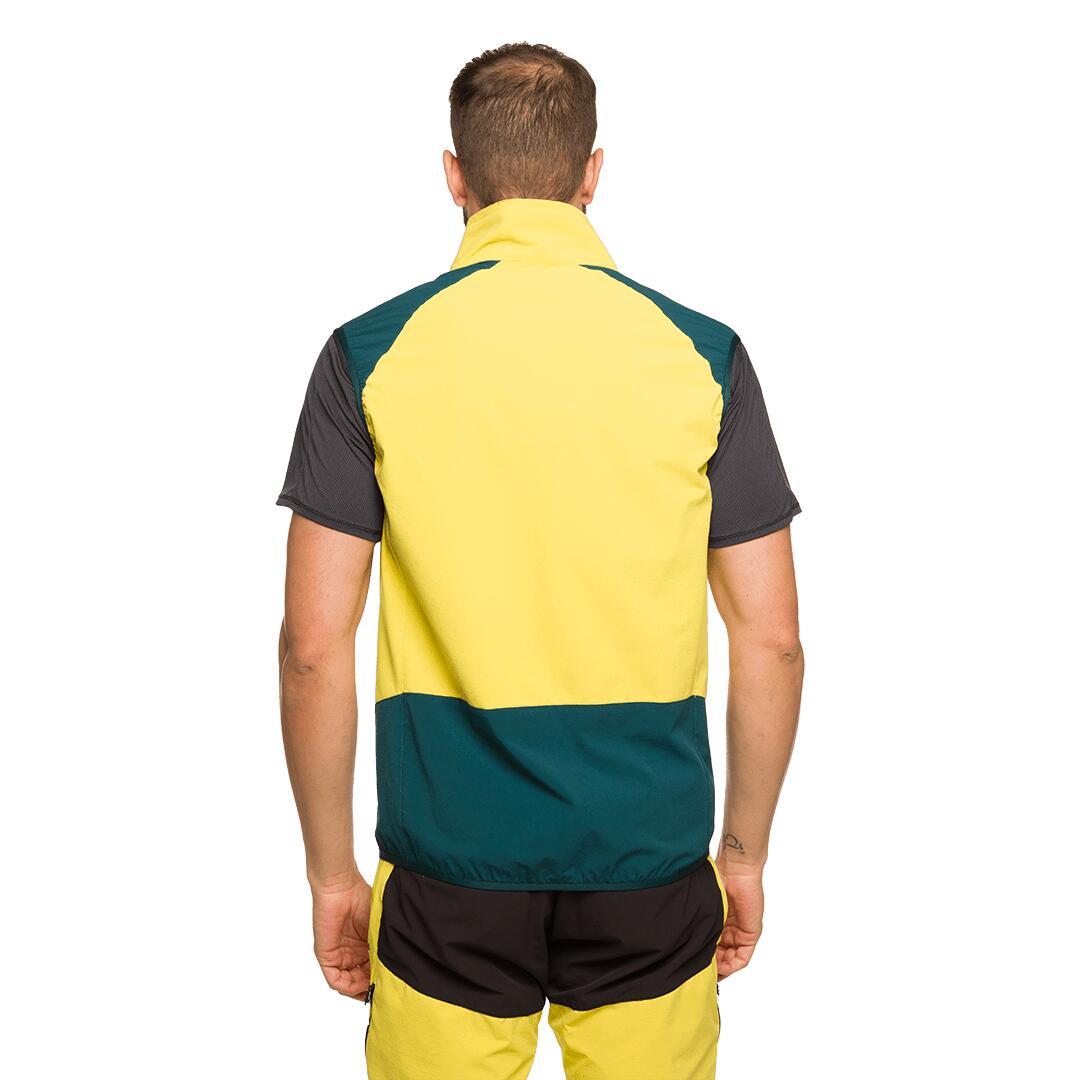 Chaleco para Hombre Trangoworld Valvika Amarillo/Verde 4/6