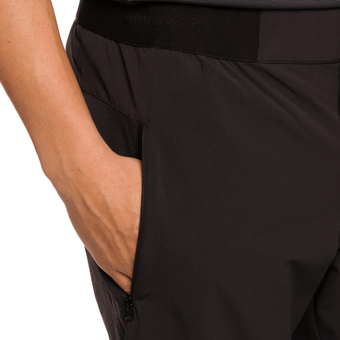 Pantalones cortos para Hombre Trangoworld Hornavan Negro/Negro/Naranja 5/7